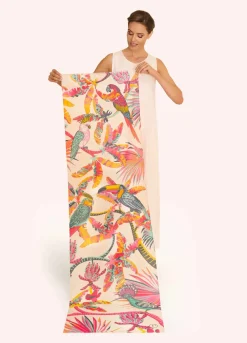 Powder UK Scarves & Wraps|Tropical Paradise Pink Scarf