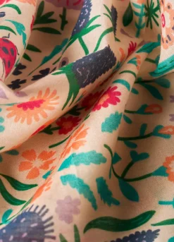 Powder UK Handkerchiefs|Scarves & Wraps|Wild Flowers Coconut Cotton Bandana