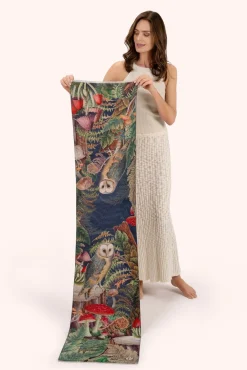 Powder UK Scarves & Wraps|Wild Woodland Owl Lux Scarf