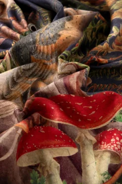Powder UK Scarves & Wraps|Wild Woodland Owl Lux Scarf