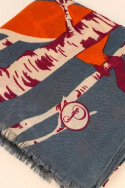 Powder UK Scarves & Wraps|Woodland Kingdom Printed Scarf