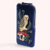 Powder UK Sunglasses & Cases|Woodland Owl Velvet Sunglasses Pouch