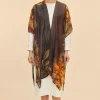 Powder UK Scarves & Wraps|Wool Wraparound Botany Bliss (Charcoal)