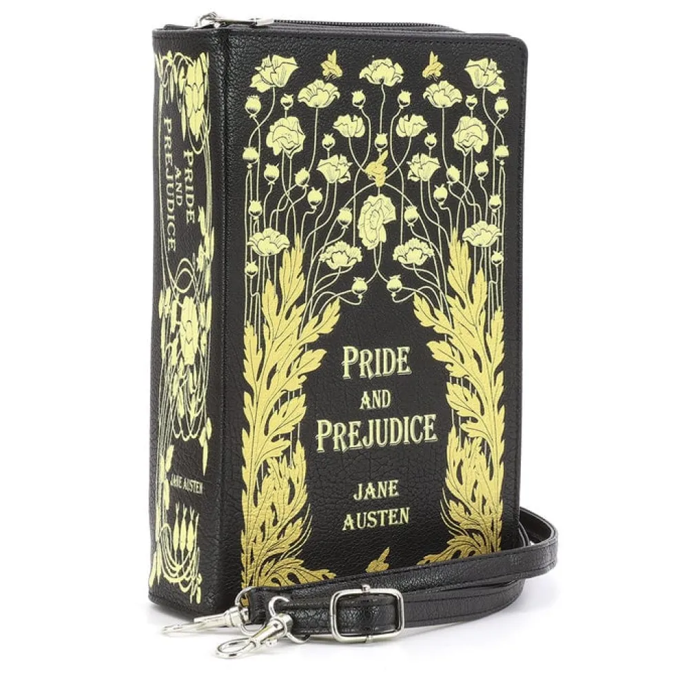 Cultural Icons|Pride and Prejudice Book Clutch Bag