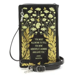 Cultural Icons|Pride and Prejudice Book Clutch Bag