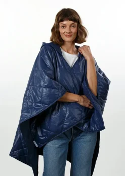 Rainwear & Umbrellas|Puffer Rain Jacket (Navy)