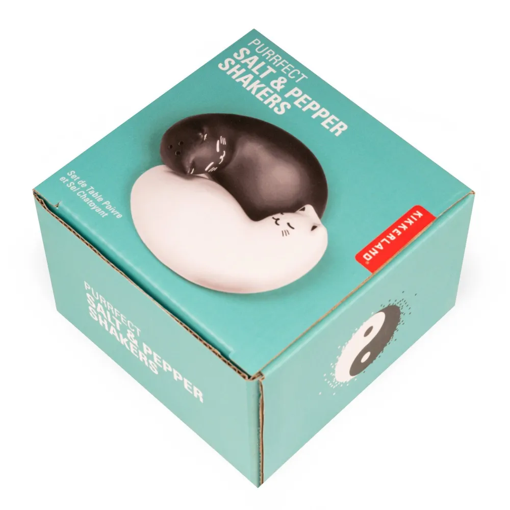 Kitchen Tools|Purrfect Salt & Pepper Shakers