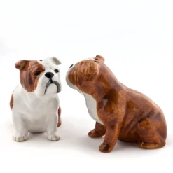 Quail Ceramics Quail Ceramics|English Bulldog Salt & Pepper Shakers