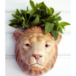 Quail Ceramics Vases|Wall Decor|Quail Lion Wall Vase
