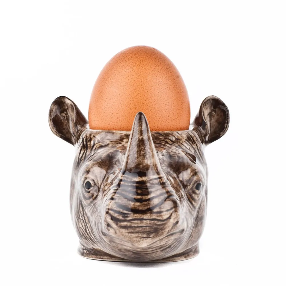 Quail Ceramics Quail Ceramics|Rhino Face Egg Cup