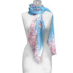 RainCaper Scarves & Wraps|Cherry Blossoms Sheer Scarf