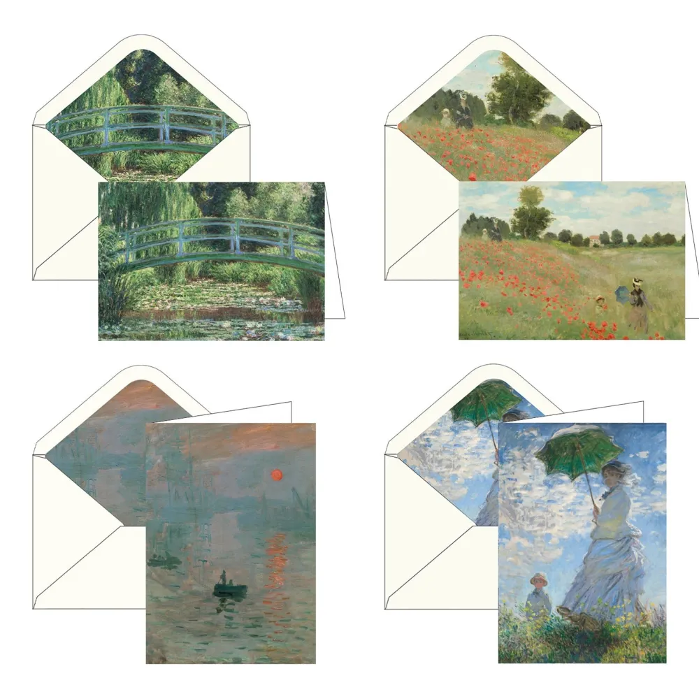 RainCaper Boxed Cards|Claude Monet Favorites Boxed Notecards