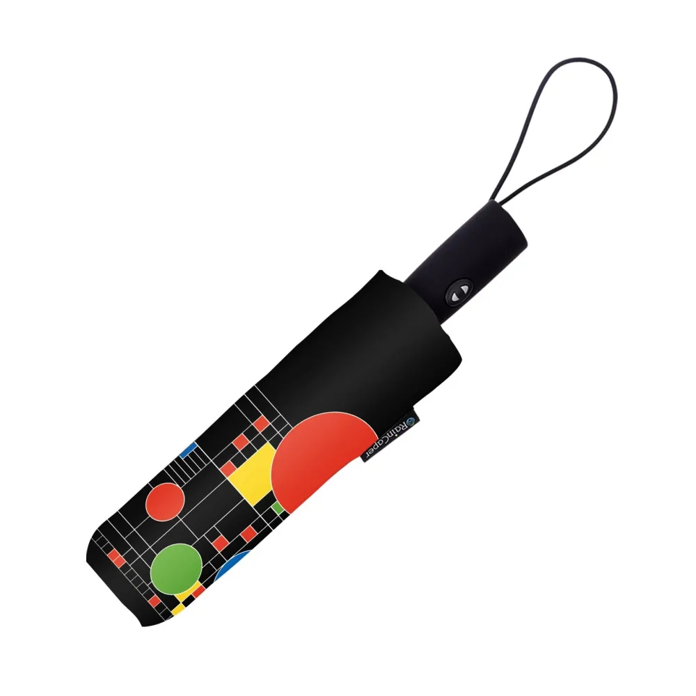 RainCaper Rainwear & Umbrellas|Frank Lloyd Wright "Coonley Playhouse" Travel Umbrella