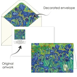 RainCaper Boxed Cards|Van Gogh Flowers Boxed Notecards
