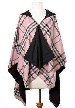 Rainwear & Umbrellas|RainRap (Black & Pink Plaid)