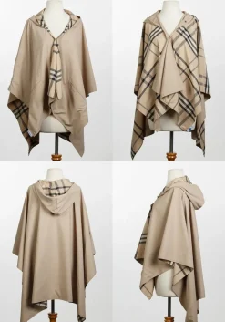 Rainwear & Umbrellas|Rainrap (Camel & Plaid)