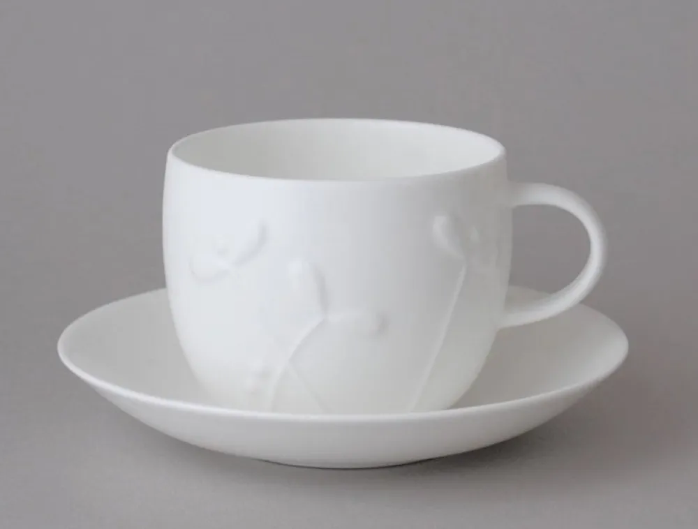 Repeat Repeat Teacups & Saucers|Plum Cress Teacup & Saucer