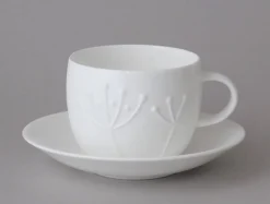 Repeat Repeat Teacups & Saucers|Plum Sprig Teacup & Saucer