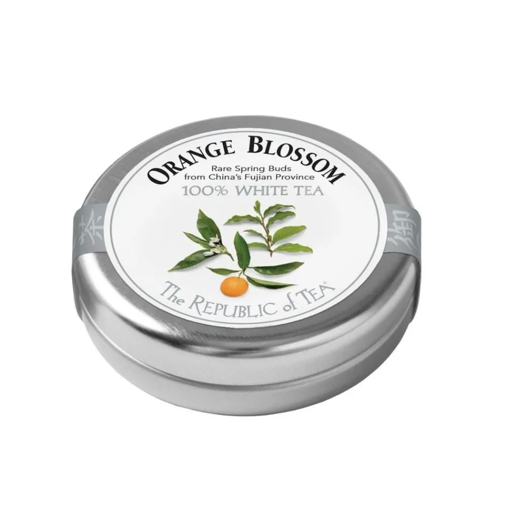 Republic of Tea Republic Of Tea|Orange Blossom White Traveler's Tin 6s