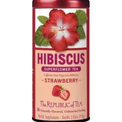 Republic of Tea Republic Of Tea|Hibiscus Strawberry Herbal 36s