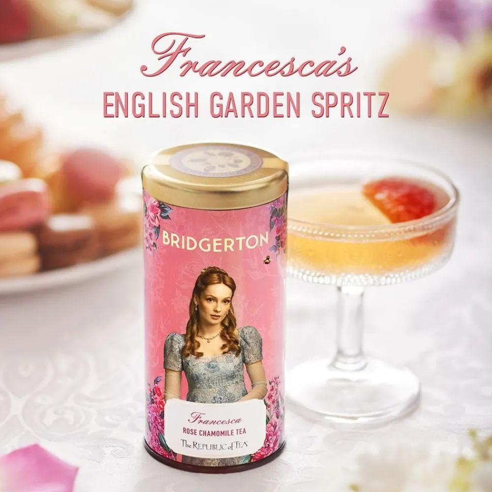 Republic of Tea Republic Of Tea|Bridgerton Francesca Rose Chamomile Herbal 36s