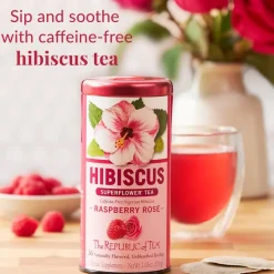 Republic of Tea Republic Of Tea|Hibiscus Raspberry Rose Herbal 36s