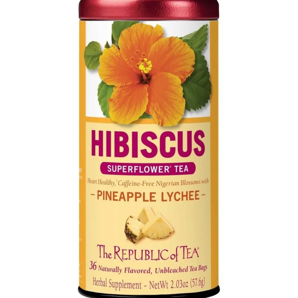 Republic of Tea Republic Of Tea|Hibiscus Pineapple Lychee Herbal 36s