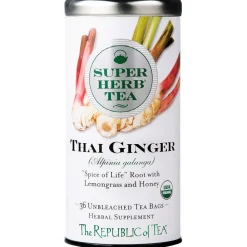 Republic of Tea Republic Of Tea|Super Herb Organic Thai Ginger Herbal 36s