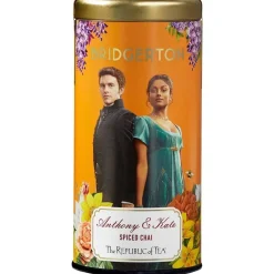 Republic of Tea Cultural Icons|Republic Of Tea|Bridgerton Anthony & Kate Spiced Chai 36s