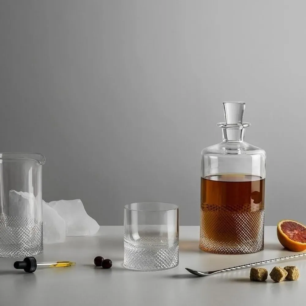 Bar Accessories & Decanters|Richard Brendon|Richard Brendon Diamond Water Jug