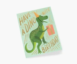 Rifle Paper Co. Greeting Cards|Dino-Mite Birthday Card