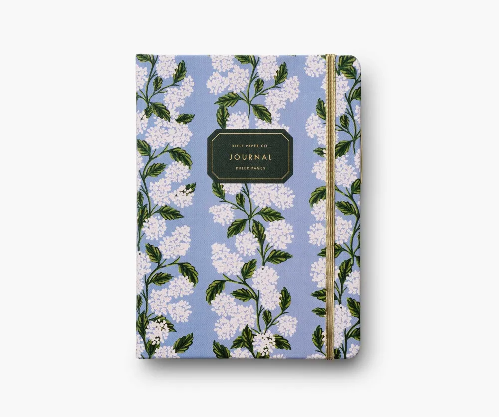 Rifle Paper Co. Journals & Other Stationery|Hydrangea Journal with Pen