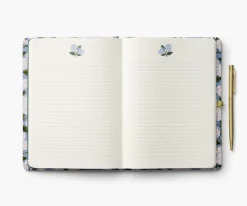 Rifle Paper Co. Journals & Other Stationery|Hydrangea Journal with Pen