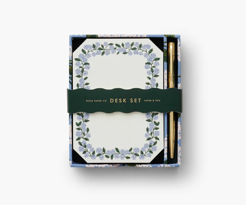 Rifle Paper Co. Journals & Other Stationery|Hydrangea Stationery Set