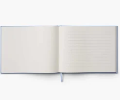 Rifle Paper Co. Journals & Other Stationery|Hydrangea Embroidered Fabric Guest Book