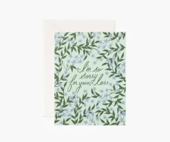 Rifle Paper Co. Greeting Cards|Laurel Sympathy Card