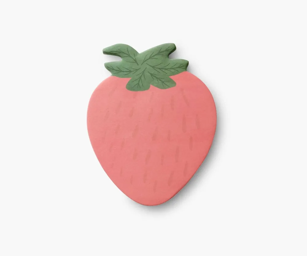 Rifle Paper Co. Journals & Other Stationery|Strawberry-Shaped Sticky Notes