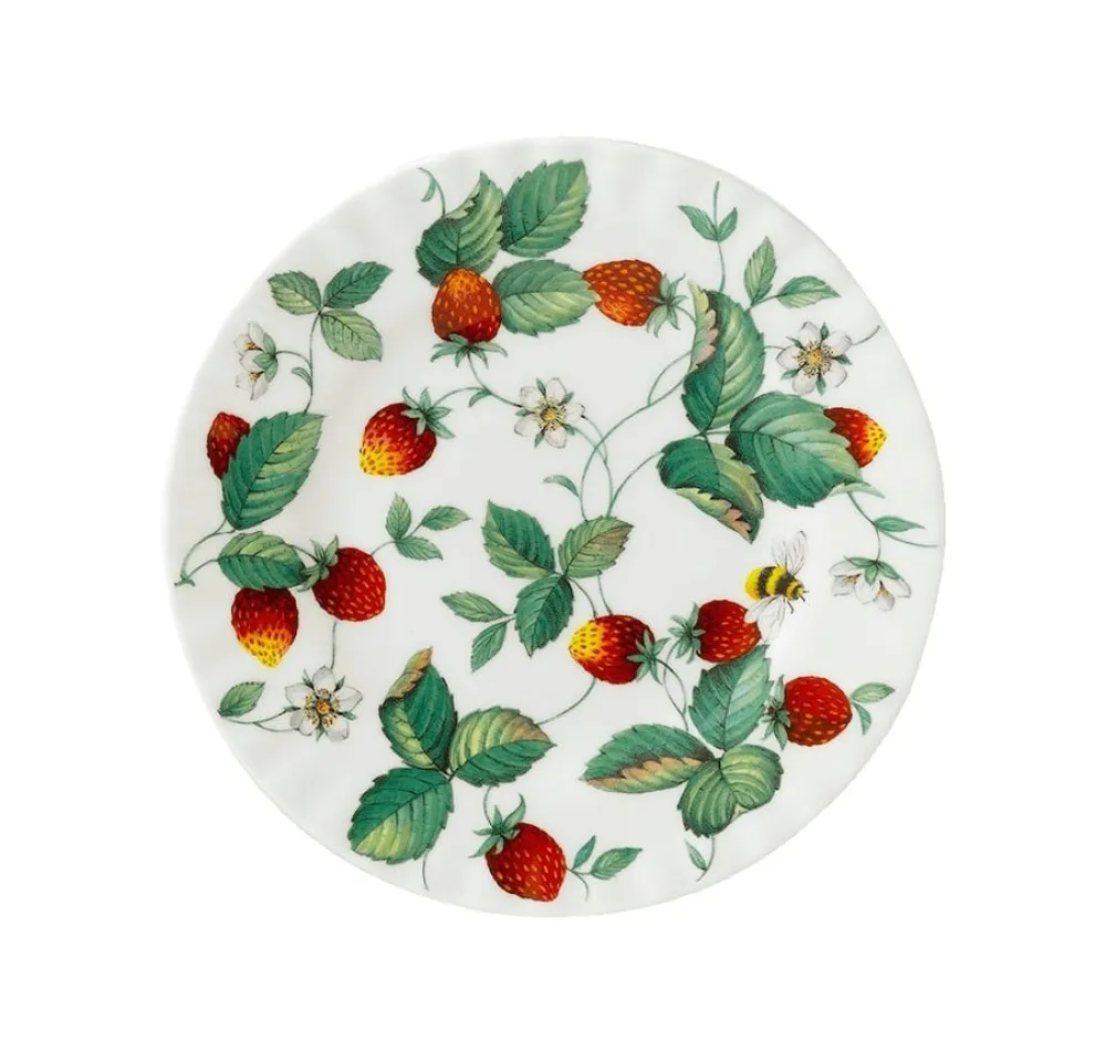 Tea Plates|Roy Kirkham Alpine Strawberry Dessert Plate