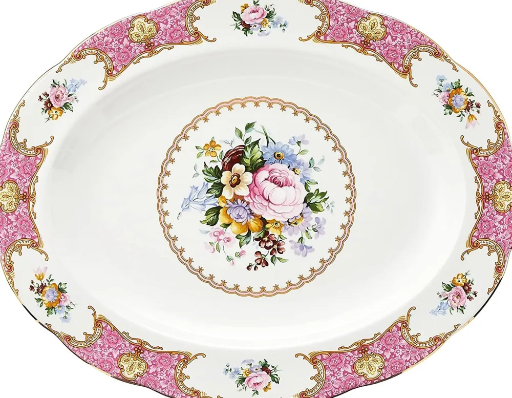 Royal Albert Serving Plates|Lady Carlyle Platter