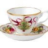 Royal Albert Teacups & Saucers|Old Country Roses Christmas Tree Teacup & Saucer Set - Boxed