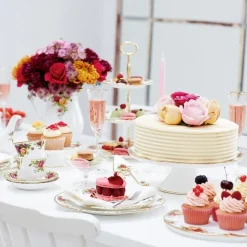 Royal Albert Serving Plates|Old Country Roses 3 Tier Cake Stand