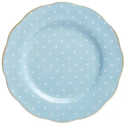 Royal Albert Tea Plates|Polka Blue Vintage Salad Plate