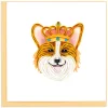 Greeting Cards|Royal Corgi Quilled Greeting Card