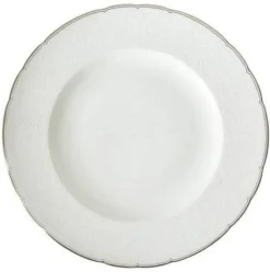 Royal Crown Derby Royal Crown Derby China|Darley Abbey Pure Platinum Dinner (10in) Plate-Discontinued