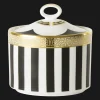 Royal Crown Derby Royal Crown Derby China|Creamers & Sugar Bowls|Satori Black Covered Sugar