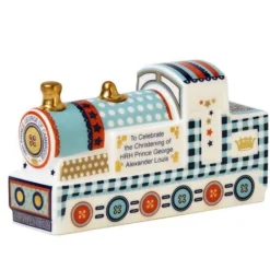 Royal Crown Derby Royal Crown Derby Figurines|Royal Christening 2013 Steam Train
