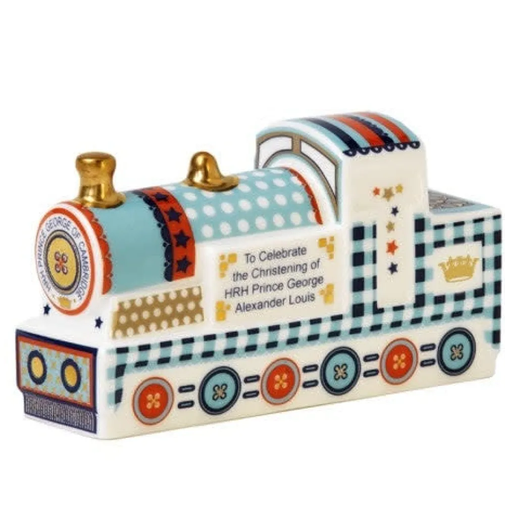Royal Crown Derby Royal Crown Derby Figurines|Royal Christening 2013 Steam Train