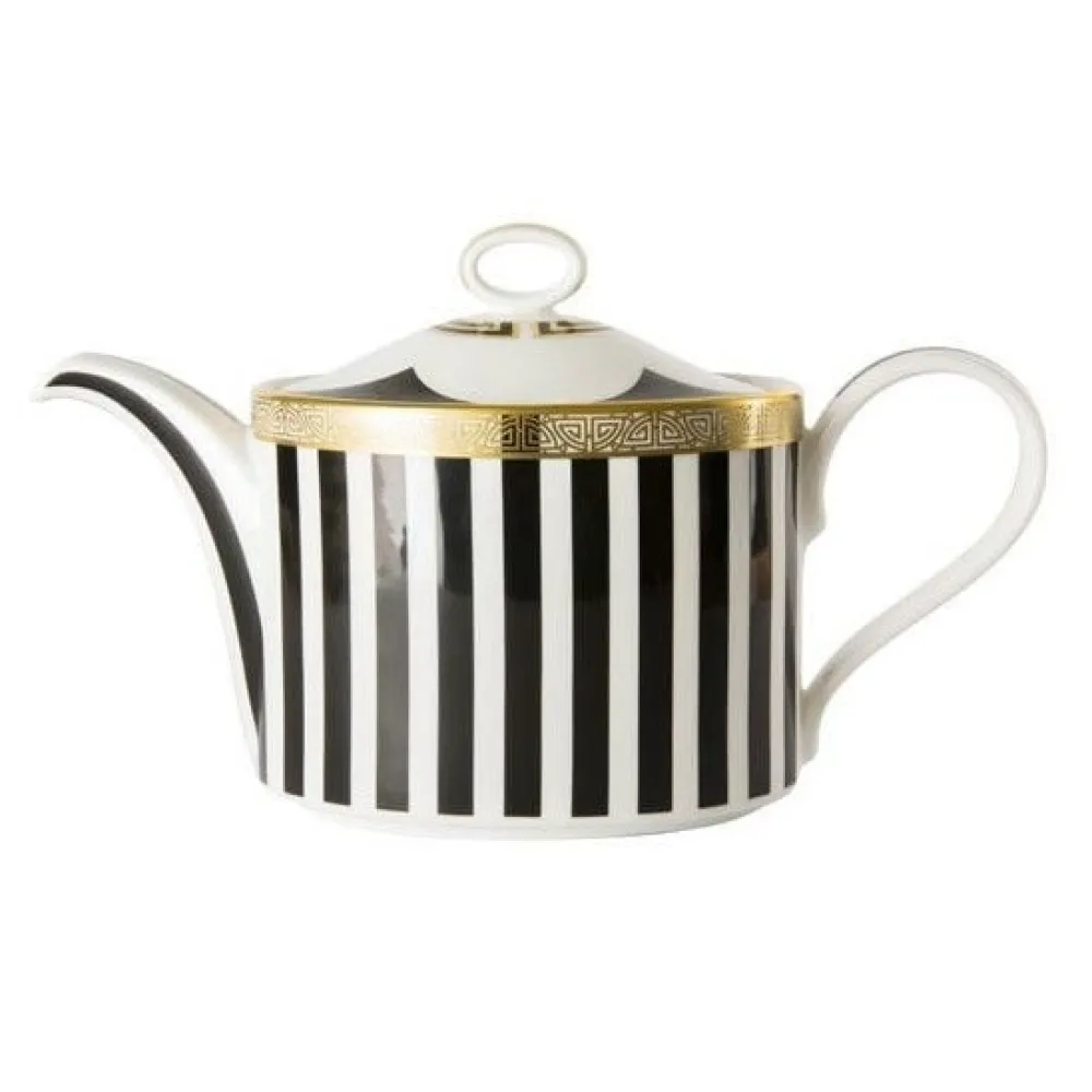 Royal Crown Derby Royal Crown Derby China|Teapots|Satori Black Teapot