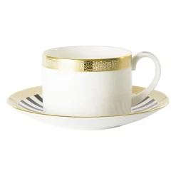 Royal Crown Derby Royal Crown Derby China|Teacups & Saucers|Satori Black Teacup & Saucer