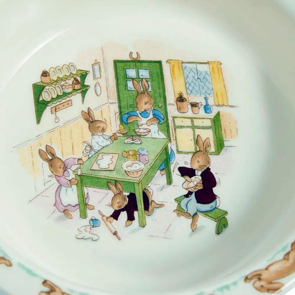 Royal Doulton Children's Tabletop|Bunnykins 2-Piece Baby Set (Bowl & Two Handled Mug)